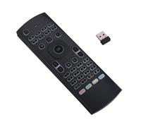MX3 Retroilluminazione Air Mouse, 2.4G Tastiera Senza Fili Smart Remote Control per Windows 2000. XP Vista Sostituzione