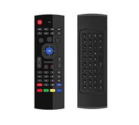 MX3 Voice Backlit Air Mouse T3 Google Smart Telecomando IR 2.4g RF Tastiera wireless adatta per X96 Mini H96 Max X2 Pro Adatto per Android TV,English MX3 voice
