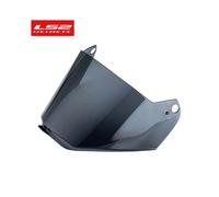 (Mx436 Nero) Visiera originale per casco da moto LS2 MX436 trasparente con toppa antiappannamento Pinlock