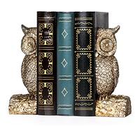 MXARLTR - Fermalibri decorativi con base antiscivolo, per libri, riviste, casa, ufficio