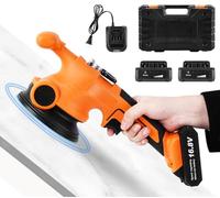 MXBAOHENG Vibratori per Piastrelle a Batteria 12000VPM Capacità di carico100kg Vibratore per Piastrelle 3 ingranaggi Piastrellatrice elettrica per piastrelle adatto per piastrelle 30-80cm(2 batterie)