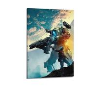 MXBFYEEB Titanfall - Poster decorativo da parete su tela, stampa artistica moderna, per camera da letto, 60 x 90 cm