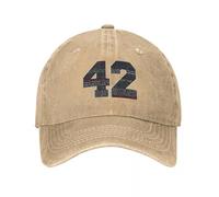 MXCBFIJG Cappello da Baseball 42 La Risposta alla Vita, all'universo e a Tutto Quanto Cappello in Tessuto Denim Regolabile Casquette Sport Baseball Cappello da Cowboy