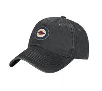 MXCBFIJG Cappello da Baseball Cappello da Cowboy de Havilland Tiger Moth Cappello Grande Taglia Carino Cappelli da Uomo Donna