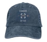 MXCBFIJG Cappello da Baseball Cappello Estivo con Visiera Parasole Scelgo Il Mio Pad Cappelli Hip Hop Divertenti Gamepad Cappello da Cowboy Cappelli con Visiera