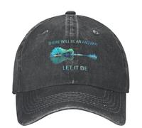 MXCBFIJG Cappello da Baseball Ci sarà Una Risposta Lascia Che Sia Casual Unisex-Adolescenti Cappelli Hip Hop Lavati Personalizzati Fai da Te da Tennis Skate