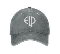 MXCBFIJG Cappello da Baseball Emerson Lake And Palmer Elp Logo Snapback Cappelli in Denim Cappelli da Esterno Regolabili Casquette Streetwear Cappello da Cowboy
