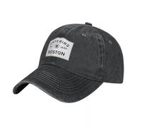 MXCBFIJG Cappello da Baseball Entrando a Boston - Commonwealth of Massachusetts Road Sign Cappello da Cowboy Cappello da Spiaggia Cappello da Sole Berretto da Pesca Uomo Donna