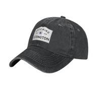 MXCBFIJG Cappello da Baseball Entrando a Lexington Massachusetts - Commonwealth of Massachusetts Road Sign Cappello da Cowboy Cappello da Trekking Golf Wear Designer Uomo Donna