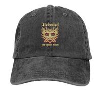 MXCBFIJG Cappello da Baseball Ha bollito per i Nostri peccati Berretto con Visiera Flying Spaghetti Monster Parasole Cappelli da Cowboy per Uomo Cappello da Camionista
