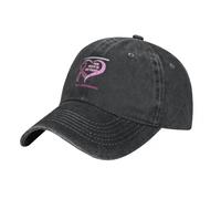 MXCBFIJG Cappello da Baseball La Sua Lotta è la mia Lotta Lavato Cappello da Camionista Vintage per la consapevolezza del Cancro al Seno Casual da Uomo Estivo da Skate