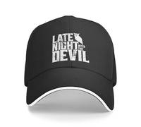 MXCBFIJG Cappello da Baseball Late Night with The Devil - Bianco