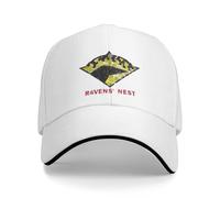 MXCBFIJG Cappello da Baseball Logo organizzativo del Mercenario del Nido del Corvo del Nucleo Corazzato Un Berretto da Baseball