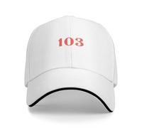 MXCBFIJG Cappello da Baseball per Il 103° Compleanno - Compimento di 103 Anni - 103 Anni - per apparire così Belli, Divertenti, 103 Anni Un Berretto da Baseball