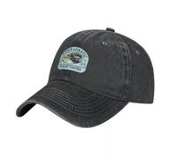 MXCBFIJG Cappello da Baseball Raven Lunatic - Quando Le Cose Si mettono Male Gli strani Diventano Professionisti - Citazione di Hunter S Thompson Cappello da Cowboy Rave Sunhat Golf Uomo Donna