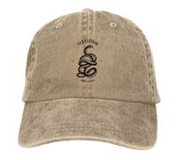 MXCBFIJG Cappello da Baseball reputazione TV Berretto con Visiera Rattle Snake Gadsden Flag Parasole Cappelli per Uomo Donna