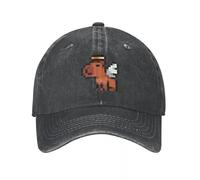 MXCBFIJG Cappello da Baseball Smol Pixel Capybara - Angel Wild Ball Cappello Cosplay 2023 Uomo