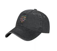 MXCBFIJG Cappello da Baseball Sono io Sono l'insegnante Sono io Citazioni Divertenti Insegnante Citazioni Divertenti Insegnante Cappello da Cowboy Cappelli Vintage da Uomo Cappelli da Donna