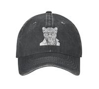 MXCBFIJG Cappello da Baseball Stile Umano Leopardo Smart Leopard con Occhiali e Giacca Cappello da Uomo di Lusso Cappello Anime Donna Uomo