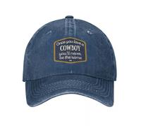 MXCBFIJG Cappello da Baseball Una Volta Che ami Un Cowboy Non Sarai mai più Lo Stesso Cappello Divertente Rave Uomo Tennis Donna