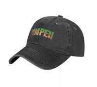 MXCBFIJG Cappello da Baseball Vista nostalgica di Pompei Vista della Città Antica Italia Cappello da Cowboy Berretto da Golf Cappello da Camionista elmetto per Donna Uomo