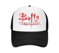MXCBFIJG Personalizzato Buffy The Vampire Slayer Logo Berretto da Baseball Regolabile Supernatural TV Show Trucker Cappello Streetwear Snapback Caps