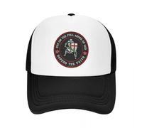 MXCBFIJG Personalizzato +++ Cavaliere Difendi La Fede Cappello Trucker Regolabile Adulto Cavalieri Templari CR + ++der Berretto da Baseball Outdoor Cappello papà