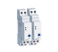 mXCDtRptJ Relè di Ritardo temporizzato Serie NTE8 da 3 Pezzi, Controllo spegnimento accensione Ritardo NTE8-A NTE8-B 10S 120S 480S AC220V DC24V Timer Digitale su Guida DIN(DC 24V,NTE8-A 1-10S)