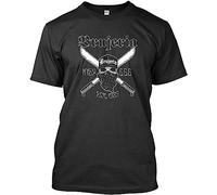 MXCHIC Brujeria Metal American Band T-Shirt Black S