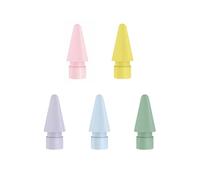 MXCOIRTP 5 confezioni di punte colorate per Apple Pencil, punte di ricambio per iPad, pennino compatibile con Apple Pencil 1a/2a generazione, iPad Pro Air Mini, Macaron