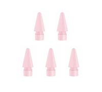 MXCOIRTP 5 confezioni di punte colorate per Apple Pencil, punte di ricambio per iPad, pennino compatibile con Apple Pencil 1a/2a generazione iPad Pro Air Mini, rosa