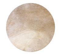 Mxfans - Pelle di per tamburo africano, 40 x 40 x 0,1 cm, colore: Giallo chiaro