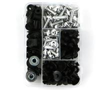 MXGRAPHIC - Kit bulloni carenatura Completa Motocicletta Clip in Acciaio Inox Dado Viti carrozzeria per Yamaha YZF-R1 YZF R1 1998 1999 2000 2001
