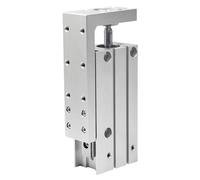 MXH16-20 HLH16X20S Rail cylinder precision pneumatic slide guide rod cylinder linear side rail MXH6-10 10-25 MXH16-30 MXH20-50Z BIANMTSW(20mm stroke,MXH20)