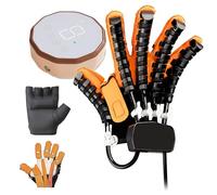 MXHACD 2025 Guanti Robot di Riabilitazione, Ortesi per Le Dita, Alleviare La Rigidità delle Mani, Aiuti All'esercizio delle Mani, Guanti di Riabilitazione Robot di Dito(Size:S,Color:Right Hand)