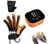 MXHACD Guanti Robot per Riabilitazione Mano, Terapia di Massaggio per Il Recupero delle Dita da Ictus Emiplegia, Guanti per Riabilitazione Robot con Dita(Size:L,Color:Mano Sinistra)