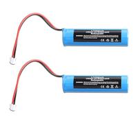 MXJFYY 2 batterie agli ioni di litio da 3,7 V e 3500 mAh con connettore PH2.0 per telecomandi, elettronica fai da te, altoparlanti Bluetooth, giocattoli, illuminazione, torce elettriche