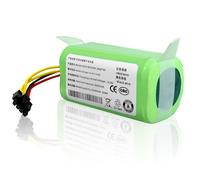 MXJFYY Batteria di ricambio compatibile con Conga 1290 e Conga 1390 1490 1590, 14,4 V 2600 mAh, batteria per aspirapolvere robot SUMMER P1S P2S e Proscenic Cocoa Smart 780T 790T