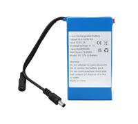 MXJFYY DC12V 6800mAh Batteria ricaricabile agli ioni di litio DC5521 per la maggior parte dei dispositivi da 12 V, striscia LED, telecamera CCTV, localizzatore, DVD portatili