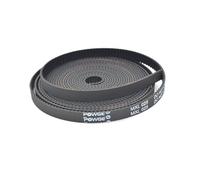 MXL Cinghia dentata sincrona aperta MXL-025 MXL-037 Gomma Neoprene fibra di vetro larghezza 3/4.8/6.4/9.5/12mm Puleggia(1Meter,MXL-037(width 9.4mm))