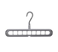 MXLDZHLW Appendicir Cappotti, Appendicir Vestiti Appendici a 360 Gradi Giranti Appendiceo Multifunziappendice Pieghevole a Nove Fori Asciugatricir L'Armadio Organizzatore Di Casa Appendicer Gancio Por