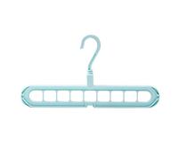 MXLDZHLW Appendicir Cappotti, Appendicir Vestiti Appendici a 360 Gradi Giranti Appendiceo Multifunziappendice Pieghevole a Nove Fori Asciugatricir L'Armadio Organizzatore Di Casa Appendicer Gancio Por