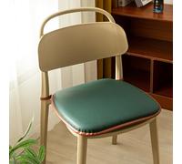 MXLDZHLW Cuscini, Cuscinoiversale a Forma Di U Del Sedile Inlle Pu con Schiuma Di Memoria ad Alta Densità, Antiscivolor Maggiore Comfort in Pranzo, Cucina e Ufficio/Verde/43 * 45 cm (17 * 18 Pollici)