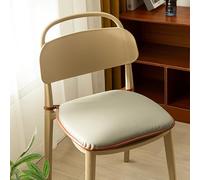 MXLDZHLW Cuscini, Cuscinoiversale a Forma Di U Del Sedile Inlle Pu con Schiuma Di Memoria ad Alta Densità, Antiscivolor Maggiore Comfort in Pranzo, Cucina e Ufficio/Grigi1/43 * 45 cm (17 * 18 Pollici)