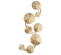 MXLDZHLW Lampadari,Da da Parete Di Foglia Di Loto D'Oroda da Parete Di Lusso Modernar il Soggiorno Camera da Letto Decorazidella Casa Luce Notturna/8 Testa