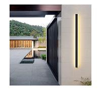 MXLDZHLW Lampadari, Led Strip Lowall Light Retangolo Impermeabile Wall Sconce Moderna Lanterna da Parete da Giardino All'Apertor L'Illuminazia Parete Esterna Patioda da Cortile Del Soggiorno/3000K Bia