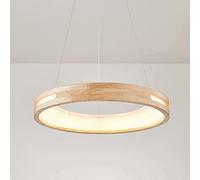 MXLDZHLW Lampadarii a Sospensiin Legnor il Soggiorno Cucina Isola Camera da Lettoda a Soffitto Moderna in Legno su Tavolo/Colore/D