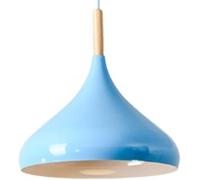 MXLDZHLW Lampaderi,Dero Industriale Rusticor Sala da Pranzo Isola Della Cucina Ristorante Isola Della Fattoriada a Soffitto Sospesa Nordica (Metnero/Legno) Decorazidella Casa in Aranci/Verde/Bian