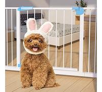 MXLDZHLW Pet Playpens Cancelli Di Sicurezzar Porte e Scale Cancelli Di Sicurezzar Animali Domestici Estensibili con Estensioni Separate Extra Larga Alta Passeggiata in Metattraverso Cancellor Cani Sta