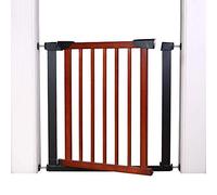 MXLDZHLW Pet Playpens, Porte Di Sicurezza Extra Larghe in Legnor Le Porte Delle Scale, Porta Protettivar Animali Domestici con Gatto/Cane Porta Scala-Balustri/a / 236-243Cm